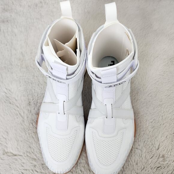 APL Super Future Hi Top Basketball Sneakers - White Gum Sole NEW M 11 W 12.5 - Picture 8 of 14